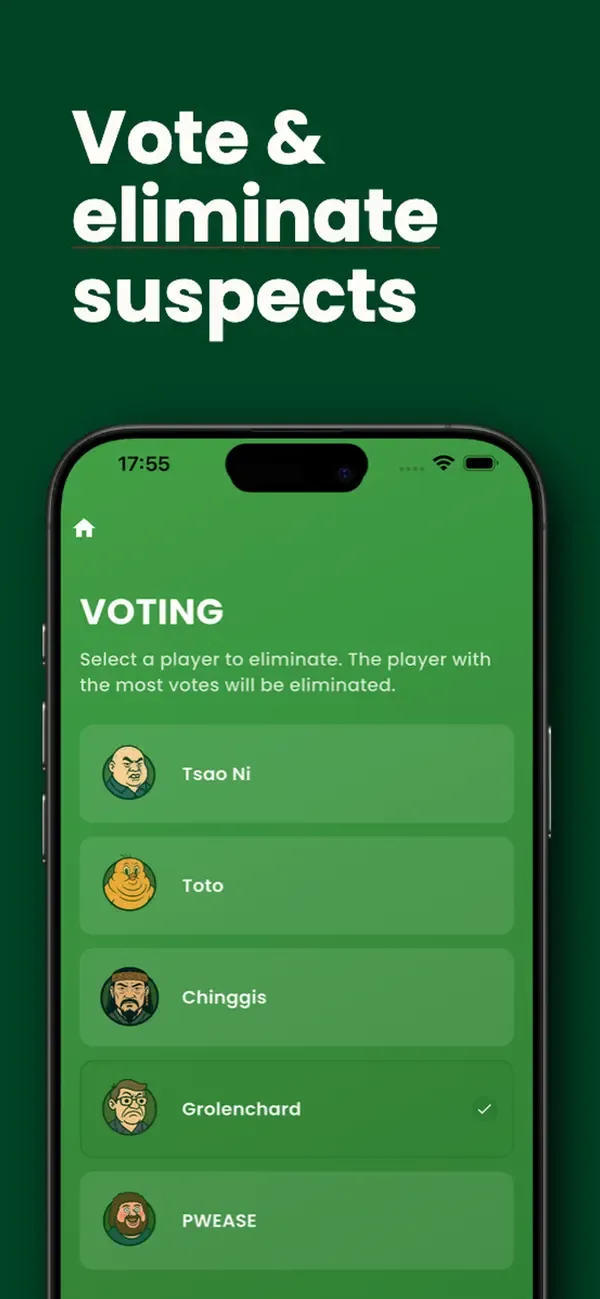 Group vote to eliminate a suspected goblin